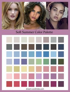 Soft Summer Colors, Mode Tips, Ellen Pompeo, Summer Color Palette, Seasonal Color Analysis, Glow Skin