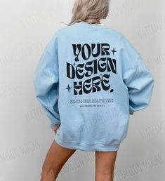 Light Blue Sweatshirt With Ribbed Cuffs For Streetwear, Blue Relaxed Fit Sweatshirt, Light Blue Relaxed Fit Sweatshirt For Streetwear, Blue Oversized T-shirt For Fall, Light Blue Oversized Crew Neck Sweater, Blue Drop Shoulder Sweatshirt For Fall, Oversized Blue Drop Shoulder Sweatshirt, Oversized Light Blue Crew Neck Sweater, Blue Relaxed Fit Crew Neck Sweatshirt