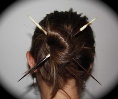 Chopstick Hair, Indoor Garden Ideas, Grunge Hair, Hair Sticks, Chopsticks, About Hair, Indoor Garden