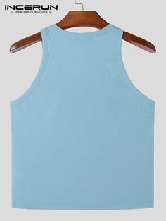 SPECIFICATIONS Brand Name: INCERUN Material: POLYESTER Applicable Scene: CASUAL Style: Casual Origin: Mainland China CN: Guangdong Applicable Season: summer Model Number: Men Solid Color Sleeveless Tank Tops Collar: O-Neck Hooded: No Fabric Type: Broadcloth Pattern Type: Solid Craft of Weaving: Knit Tops Type: TANK TOPS Gender: MEN Item Type: tops Place Of Origin: China (mainland) Color: White,Pink,Blue Size: S,M,L,XL,2XL,3XL,4XL,5XL,Plus Size Type: Casual Male Vests Streetwear Wholesale,Dropshipping: Welcome Fabric Material: 95%Polyester+5%Spandex {custom} ize:S,M,L,XL,2XL,3XL,4XL,5XLFabric Material:95%Polyester+5%SpandexColor:White,Pink,BlueOccasion:LeisurePattern:Solid colorProduct Description:Men's Solid Color Casual Tank Tops Casual Sleeveless Vest In Solid Color, Casual Sleeveless Solid Color Vest, Plain Cotton Sleeveless Tank Top, Crop Tops Men, Chaleco Casual, Solid Tank Tops, Streetwear Summer, Home Catalogue, Mens Vest