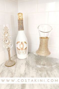 💎 Pictures don't do these glasses justice, they are GORGEOUS in person! Perfect for adding some glam and sparkle to your decor, birthdays, weddings, bachelorette parties, bridal showers, baby showers, holiday parties, New Year's Eve and Christmas gifts!🥂 Champagne glasses are 7.39oz #champagneglass #glamchampagneglass #blingchampagneglass #diamondchampagneglass #crystalwineglass #veuvecliequot #champs #champagnecampaigne Bling Bottles, Wine Collection, Bachelorette Parties, Gold Rhinestone, Champagne Glasses, Bridal Showers, New Year's, Wine Glasses, Holiday Parties