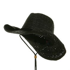 Ladies Toyo Cowboy Hat Cowboy Hat Black, Women's Caps, Outback Hat, Black Cowgirl, Hat Patterns, Cap Fashion, Western Hats, Cowgirl Hats, Hat Band