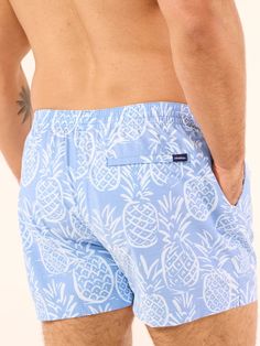 Grab your sunglasses and your flamingo floaty and sink into island time with these faded swimmers. These jealousy-inducing trunks feature an ultra quick drying shell, mesh basket liner and a zipper back pocket. Not to mention the elastic waistband and build-in drawstring designed to keep your trunks secure from the swim up bar all the way to the all you can eat crab leg buffet. Fabric: 52% Cotton/41% Polyester/7% Spandex Machine Wash Cold, Tumble Dry Low Best for: Swimming, Sunbathing, Boat Days Boat Days, Swim Up Bar, Pool Decks, Rock A, Swim Trunks, Polyester Spandex, Stretch Fabric, Size Small, Sunglasses