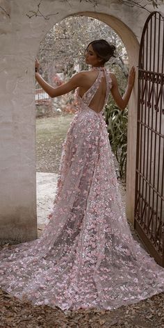 24 Colored Wedding Dresses For A Stylish Bride ❤ Find your perfect colored wedding dress for a unique bridal look! #coloredweddingdresses #colorfulweddingdresses #weddingdresses #nontraditionalweddingdresses Sheer Bridal Gown, Bride Things, Lace And Tulle Wedding Dress, Anna Campbell Bridal, Wedding Dress Pink, Australian Bridal Designers