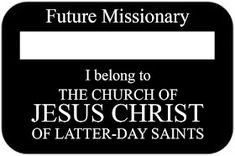 i belong to the church of jesus christ of latter - day saints, black and white