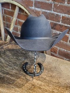 Make A Cowboy Hat, Felt Cowboy Hats, Western Cowboy Hats, Deep Gray, Felt Hat, Matching Band, Cowboy Hat, Western Cowboy, Christmas List