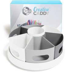 the creative caddy is designed to hold pens and pencils