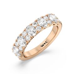 Keep things simple and classy with this half-eternity ring. The band features a glittering curve decorated with alternating oval and round diamonds. With endless sparkle, this ring is the perfect depiction of your story of infinite love. Round Diamond Eternity Band, Diamond Anniversary Bands, Infinite Love, Gorgeous Engagement Ring, Half Eternity Ring, Eternity Band Diamond, Diamond Eternity, Anniversary Bands, Gold Jewelry Fashion