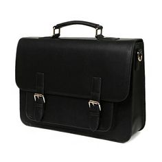 Black Genuine Leather Messenger Bags Women's Crossbody Large Handbags Laptop Bag Men, Vintage Leather Handbag, Pu Leather Bag, Messenger Handbags, Bag Boys, Briefcase For Men, Leather Laptop Bag, Large Handbags, Bag Trends