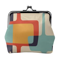 Introducing our MCM Mid Mod Coin Purse, expertly crafted from high-density vegan leather for both durability and style. This versatile bag boasts a mid-century modern design, making it suitable for anyone on the go. Complete with kiss closure, it exudes sophistication while remaining practical for all your travel needs. Product Size: 4.5"x4.1". Product Performance: Feel soft and smooth, with a three-dimensional buckle design of the wallet, small size, easy to carry, easy to open and close, very Modern Wallets With Removable Pouch, Modern Wallets With Removable Pouch For Office, Retro Leather Shoulder Bag, Modern Wallets For Everyday Use, Modern Rectangular Coin Purse With Card Slots, Modern Rectangular Coin Purse With Interior Card Slots, Modern Everyday Wallets, Retro Rectangular Business Shoulder Bag, Modern Bags With Snap Closure For On-the-go