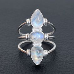 Natural Moonstone Ring, 925 Sterling Silver Moonstone Ring, Handmade Silver Ring, Fine Silver Moonstone Ring.Product:- RingModal no:- U414Metal:- 925 Sterling SilverGemstone :- MoonstoneGemstone size:- 7x9 mmFinishing:- Shiny SilverWe are using Pure 925 (Stamped) Sterling Silver with Natural Gemstone Jewelry, all of our jewelry designs are Handmade.We are adding new creative designs in our store regularly, for new handmade stuff please get touch with our store.We always try to provide best quali Sterling Silver Moonstone Ring, Medieval Things, Ring Moonstone, Moonstone Ring Sterling Silver, Handmade Stuff, Natural Gemstone Jewelry, Rainbow Moonstone Ring, Cabochon Ring, Lovely Ring