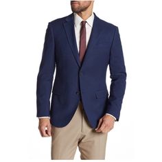 Woven Two Button Notch Lapel Sport Coat Nordstrom Rack #1570 Blue Single Breasted Button-up Sport Coat, Blue Single Breasted Sport Coat, Blue Single-breasted Button-up Sport Coat, Blue Single-breasted Sport Coat, Blue Fitted Button-up Sport Coat, Fitted Blue Button-up Sport Coat, Blue Sport Coat With Button Closure, Blue Button-up Sport Coat, Blue Button-up Blazer With Welt Pockets