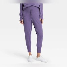 All In Motion Women’s French Terry Joggers High Rise Joggers Plus Size Size Xxl Extra Extra Large Soft Loungewear , Lounge Pants High Rise Tapered Modal And Cotton Blend Pastel Purple Color New With Tags Retails $25 Approximate Measurements Pictured Non Smoking Home No Pets Always Open To Reasonable Offers *Wrapped With Paper To Reduce Environmental Footprint Remember To Bundle + Save I Have An Automatic Bundling Dealsave 10% On Two Items And 15% On 3 Or More Items; & I’m Always Open To Offers! Casual Purple Activewear For Loungewear, Casual Purple Joggers For Loungewear, Purple Athleisure Bottoms For Loungewear, Purple Relaxed Fit Bottoms For Loungewear, Relaxed Fit Purple Loungewear Bottoms, Relaxed Fit Purple Bottoms For Loungewear, Purple Relaxed Fit Bottoms For Lounging, Relaxed Fit Purple Lounge Bottoms, Relaxed Fit Purple Lounging Bottoms