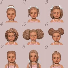 #sims #sims4cc #sims4customcontent #thesims4 #thesimsresource #gaming #hair #sims4edit #maxismatchcc Ts4 Toddler Hair, Sims 4 Toddler Hair, The Sims 4 Toddler, Sims 4 Toddler Clothes, Sims 4 Cc Hair, Clothes Cc, Sims 4 Toddler, Sims Hair, Sims4 Cc