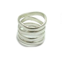 Sterling silver ring - wide plain band - 925/1000. Stamped 925. Approximate weight 9.6 grams. Width 1.9cm (0.76 inches). All our jewels are made from solid sterling silver 925/1000 and are carefully crafted by hand in our family workshop. We dispatch your orders in 5 working days, worldwide and the postage is $5. We ship registered priority mail. Please allow 5-7 working days for delivery in Europe and 10-15 working days outside Europe. For any questions - please do not hesitate to contact me! Sterling Silver Wide Band Stackable Rings, Silver Sterling Stackable Rings With Thick Band, Sterling Silver Wide Band Stackable Rings With Polished Finish, Sterling Silver Wide Band With Polished Finish, Sterling Silver Wide Band Ring In White Gold, Silver Wide Band Ring With Polished Open Band, Silver Wide Band Ring With Polished Finish, Wide Band Sterling Silver With Polished Finish, Silver Stackable Wide Band Rings Stamped 925