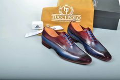 2018 New Mens Luxury Shoes : 2018 TucciPolo Special Edition Handcrafted Multi tone Luxury Italian Leather Oxford Mens Shoes Custom Made Shoes, Italian Leather Shoes, Bespoke Shoes, Leather Oxford Shoes, Shoes Luxury, Leather Dress Shoes, Leather Shoes Men, Mens Oxfords, Derby Shoes