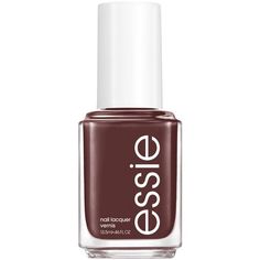 essie salon-quality nail polish, vegan, UnGuilty Pleasures, brown, No To-Do - 0.46 fl oz Essie Nail Polish Brown, Nail Polish Brown, Essie Gel Nail Polish, Burgundy Nail Polish, Essie Colors, Essie Nail Colors, Brown Nail Polish, Essie Polish, Beautiful Nail Polish