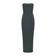 New Arrivals | SKIMS Tube Dress, Deep Sea, Ribbed Fabric, Full Length, New Arrivals, Amethyst, Lounge, Fabric, Bandeau Dress