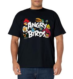 PRICES MAY VARY. Angry Birds Official Merchandise T-Shirt. A soft, high quality cotton/cotton-mix shirt available in different colors and sizes for kids, women and men Angry Birds playful and colorful shirt is a perfect gift for true Angry Bird fans Lightweight, Classic fit, Double-needle sleeve and bottom hem Cotton T-shirt With Character Print For Fans, Character Print Cotton T-shirt For Fans, Funny Cotton Fan Merchandise Shirt, Funny Cotton Shirt For Fan Merchandise, Cotton Shirt With Character Print For Fans, Funny Cotton T-shirt For Fan Merchandise, Fan Apparel Short Sleeve T-shirt With Funny Text, Fan Apparel Tops With Funny Text, Short Sleeve, Fan Apparel T-shirt With Funny Text