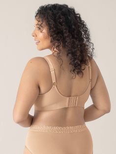 From the bump to the breast and, now, beyond, we’re bringing you the comfortable bras and clothing you know and love—without the nursing and pumping features. So you can stay Kindred. Forever. Classic comfort, meet unconditional support. Whether you’re busty or a B-cup (or somewhere in between), this wire free bra is a must-have! With ultra-soft fabric, full coverage, and a seamless silhouette, the Nellie Wireless Bra is everything you want in an everyday bra.   Supportive wireless construction Supportive Full Coverage Nursing Bra With Medium Bust Support, Supportive Full Coverage Nursing Bra With Removable Pads, Supportive Nursing Bra For Everyday Use, Supportive Beige Nursing Bra, Supportive Nursing Bra With Medium Bust Support For Everyday, Everyday Full Coverage Padded Nursing Bra, Supportive Beige Bra, Beige Full Coverage Nursing Bra With Built-in Bra, Supportive Full Coverage Everyday Bra