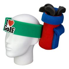 This Golf Bag Headband will definitely make you stand out at your next Party, Hora Loca, Wedding, Corporate Event, Birthday, Quinceanera, or Halloween Party! It can be used as a wedding hats, top hats, photo booth props, or a party favor. Foam Party, Top Hats, Golf Bag, Booth Props, Wedding Hats, Photo Booth Props, Top Hat, Golf Bags, House Party