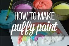 how to make puffy paint