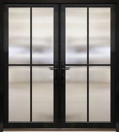 80" 4 Lite SDL Contemporary Smooth NP-Series Narrow Profile Double Door Double Front Door 4 Lite, Fiber Glass Double Front Door, 3/4 Lite Double Door, Solid Glass Swinging Double Doors 30”, Fiberglass Exterior Door 32” X 80”, Door Sweep, Glazed Glass, Brick Molding, Prehung Doors