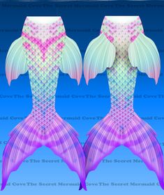 the mermaid tail is made out of paper