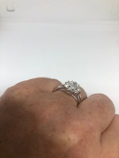 Small dainty white sapphire cocktail ring. 925 Sterling Filigree Setting Size 7 Can be resized, my jeweler charges $10 All rings are shipped in a nice gift box. Check out our over a THOUSAND great reviews Engraving is $4 per letter and is not always perfect depending on the piece. It can take a few days if the jeweler is busy. This is payable to Paypal Judithsltd@gmail.com Modern Diamond Ring With Vs Clarity As Gift, Modern Vs Clarity Diamond Ring Gift, Minimalist Jewelry With Center Stone For Formal Occasions, Minimalist Formal Jewelry With Center Stone, Gift Brilliant Cut Diamond Ring In Sterling Silver, Modern White Topaz Diamond Ring For Gift, Modern White Topaz Diamond Ring Gift, Modern White Topaz Diamond Ring As Gift, Diamond White Birthstone Ring With Diamond Cut For Gift