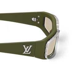 LOUIS VUITTON® - Lv Super Vision Low Square Sunglasses - Green Luxury Green Sunglasses With Uv Protection, Luxury Green Sunglasses With Mirrored Lenses, Luxury Polarized Shield Sunglasses For Outdoor, Luxury Shield Sunglasses With Uv Protection For Outdoor, Luxury Sunglasses With Uva Protection For Outdoor, 2024 Runway, Wedding Sunglasses, Plastic Man, Louis Vuitton Sunglasses