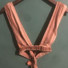 Boho Bralette Purchased From Urban Outfitters Never Worn Nwot Size Xs-S Spring Vacation Crop Top With Tie Back, Beige Triangle Top Crop Top, Beige Triangle Top For Vacation, Beige Triangle Crop Top, Beige Crop Top For Beach Vacation, Beige Crop Top For Beach Season Vacation, Summer Beige Crop Top For The Beach, Beige Crop Top For Beach In Spring, Beige Tie Back Tops For Beach