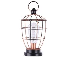 a light bulb in a cage on a white background