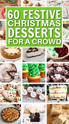 NA Dessert Ideas For A Crowd, Christmas Pies, Peppermint Mocha Cookies, Snowman Recipes, Christmas Dessert Ideas, Christmas Dinner Desserts, Christmas Bundt Cake, Christmas Desserts Party