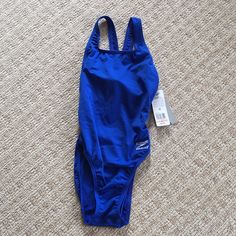 Nwt Speedo Royal Blue One Piece Swimsuit Size 28 (S). Beautiful Color, Top Quality. Royal Blue Sleeveless Swimwear, Blue Sleeveless Bodysuit For Swimming, Blue Sleeveless One-piece Swimsuit, Blue One-piece Swimwear For Sports, Sports Blue One-piece Swimwear, Blue Lined Bodysuit For Swimming, Blue Sleeveless Sports Swimwear, Sleeveless Blue Sports Swimwear, Blue One-piece Bodysuit For Swimming