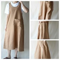 Womens Loose Linen Dress Oversize Dress Maternity Dress With Pocket Retro Sleeveless Dress Plus Size Dress Summer Dress Handmade Dress Gifts #PlusSizeDress #SleevelessDress #WomenDress #MaternityClothes #OversizedDress #SoftLinenDress #LinenDressWomen #LooseLinenDress #LinenClothing #LooseDress Beige Cotton Dresses With Pockets, Casual Sleeveless Brown Pinafore Dress, Casual Brown Sleeveless Pinafore Dress, Brown Sleeveless Cotton Dress, Casual Beige Sleeveless Dress, Casual Beige Dresses With Pockets, Sleeveless Brown Cotton Sundress, Brown Sleeveless Cotton Sundress, Casual Brown Cotton Sundress