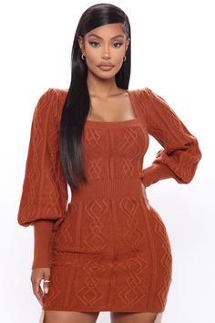 Yodit Yemane, Camel Sweater, Sweater Mini Dress, Mini Dress Long Sleeve, Fashion Nova Outfits, Doll Wardrobe, Xl Fashion, Mini Sweater Dress, Curve Dresses