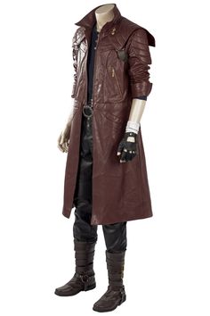 Devil May Cry 5 Dante Outfit Trenchcoat Cosplay Costume Whole Set Video Game: Devil May Cry Character: Dante Fabric: Artificial leather, polyester, suede Including: Trench coat, inner shirt, pants, gloves, arm bandage, suspender Outfit Trenchcoat, Devil May Cry 5, Dante Devil May Cry, 일본 패션, Concept Clothing, Devil May Cry, Different Outfits, Male And Female