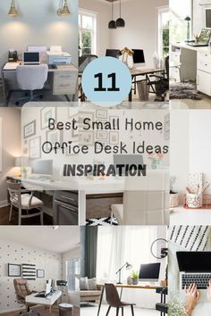 the best small home office desk ideas for work from home or in an office space