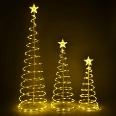 Yescom Lighted Spiral Christmas Trees 6' 4' 3' Cable Powered Spiral Christmas Tree, Spiral Tree, Led Christmas Tree, Outdoor Trees, Tree Light, Led Christmas Lights, Tree Lights, Holiday Mood, Different Holidays