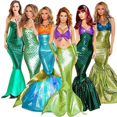 the real housewives are wearing mermaid costumes