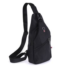 This canvas sling bag crossbody backpack is the perfect replacement for a traditional fanny pack. With the Adjustable strap, this sling bag fits all body types and can be worn over the shoulder across the chest or back. This sling bag features 3 front zipper compartments, 1 inner zipper compartment & inner padding for added safety. The canvas material makes this sling bag very durable with an added urban/sporty appeal. Canvas Crossbody Sling Bag Backpack Ideal for outdoor sports (hiking, camping, climbing, running, cycling, etc) and travel so on. 3 Font Zipper Compartments 1 Inner Zipper Compartment Inner Padding Adjustable Strap Size: 3.5" deep x 8.5" wide x 11.5" high 70% Cotton + 30% Polyester Imported Casual Anti-theft Crossbody Chest Bag, Casual Anti-theft Chest Bag For School, Versatile Chest Bag With Single Shoulder Strap For Travel, Versatile Travel Chest Bag With Single Shoulder Strap, Canvas Sling Bag, Crossbody Backpack, Hat Print, Scarf Sale, Womens Glasses