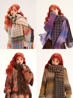 The price is for a scarf only, others are not included. Scarf Ideas, Travel Pics, Fall Scarves, Colorful Scarf, Vintage Gothic, Red Scarves, Art Clothes, Kawaii Fashion, Scarfs