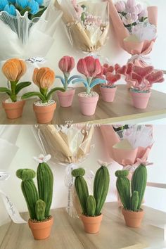 artificial house plants Cactus Pipe Cleaner, Pipe Cleaner Cactus, Plants For Table, Plants For Room, Table Flower Centerpieces, Artificial House Plants, Handmade Tulips, Fuzzy Wire, Pipe Flower