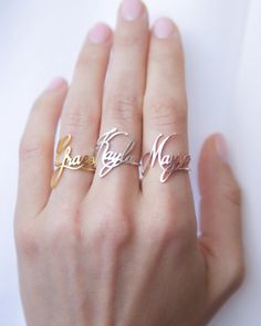 Hey, I found this really awesome Etsy listing at https://www.etsy.com/listing/475321534/custom-name-ring-children-name-ring Silver Bridesmaid Jewelry, Silver Bridesmaid, Name Ring, Mother Rings, Name Rings, Ringe Gold, Name Jewelry, Rings For Girls, Personalized Rings