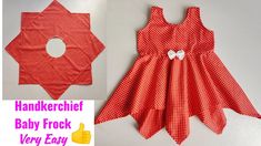 the baby frock is very easy to make