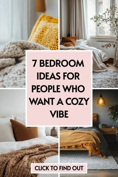 bedroom ideas for people who want a cozy vibe click to find out the best ones