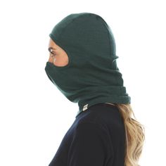 Warm and functional, this balaclava combines all the benefits of a hat and neck gaiter into one great item! Great for use under a hat or hood of a jacket, this item will soon become a fan favorite. Cover your head, ears, and mouth on the coldest of days, or pull it back and just utilize the neck covering if the temperatures rise. Versatility abounds with this balaclava. Full Face Outdoor Hat, One Size Fits Most, One Size Full Face Outdoor Hat, Breathable Solid Hat For Winter, Solid Breathable Winter Hat, Breathable Solid Winter Hats, Breathable Winter Hats, Casual Full Face Hat For Outdoor Activities, Midweight Fleece-lined Balaclava For Winter, Hooded Outdoor Hat, One Size Fits Most