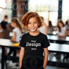 Customizable Crew Neck School T-shirt, Black Graphic Shirt For School Events, Black T-shirt With Letter Print For School Events, Black Graphic Print Shirt For School Events, Black Cotton T-shirt For School Events, Black Casual Tops For School Events, Casual Black Tops For School Events, Pre-shrunk Black Shirt For School Events, Black Short Sleeve T-shirt For School Events