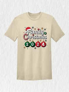 Get into the festive spirit with our delightful Christmas shirt, perfect for spreading joy this holiday season!  This funny Christmas tee is a must-have for all your Family Christmas gatherings, ensuring laughter and fun are at the forefront. Whether you're attending a Christmas party or simply celebrating at home, our Holiday Shirt will keep you stylish and comfortable. Make it a memorable occasion with our Christmas family tee that's designed for matching with loved ones. Perfect for those heartwarming family photos, these Matching Christmas shirts feature playful graphics that embrace the joy of the season. ✨ Illuminate your wardrobe with the vibrant colors of the Christmas lights designed on this cute Christmas shirt, fitting seamlessly into your collection for Christmas 2024. Get read Playful Graphics, Christmas Family Shirt, Cute Christmas Shirt, Matching Christmas Shirts, Christmas Party Shirts, Cute Christmas Shirts, Santa Shirt, Christmas Tree Shirt, Christmas Gathering