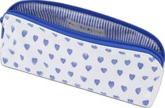 Hearts Makeup, School Suplies, Roller Rabbit, Cute School Supplies, Shipping Orders, Blue Heart, Classic Pattern, Heart Print, Color Names